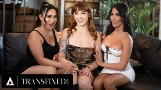 TRANSFIXED – Redhead MILF Siri Dahl Gets DPed + Cum Swapped By Horny Babes Ember Fiera & Avery Lust
